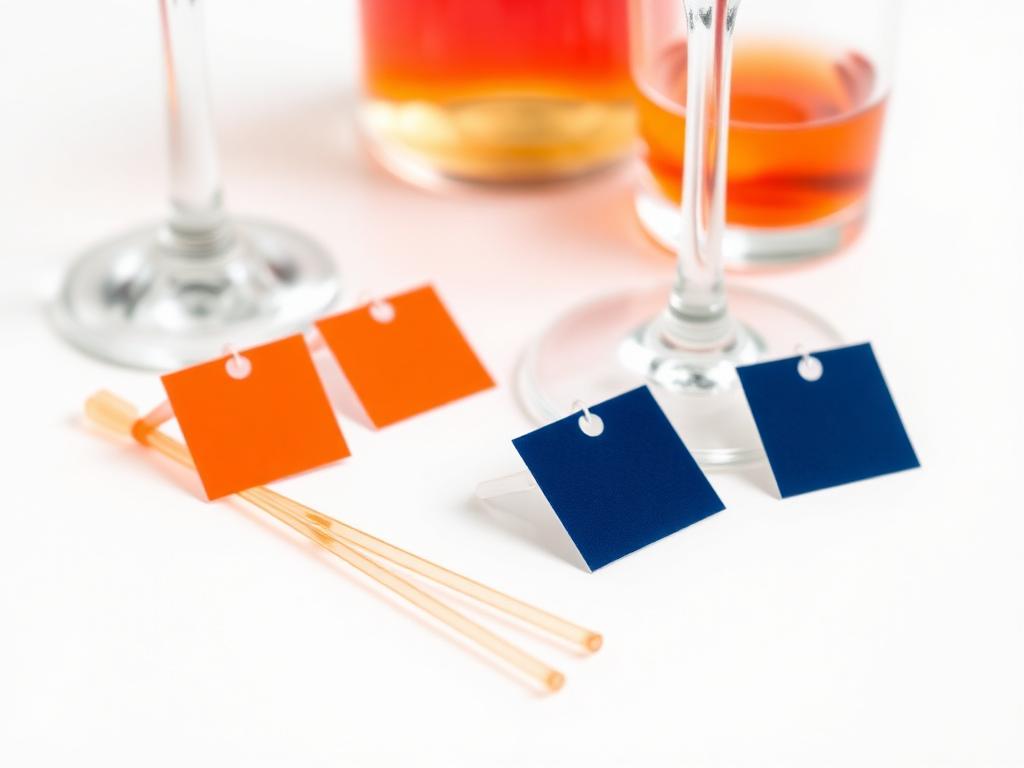 Revolvedores y tags personalizados para copas