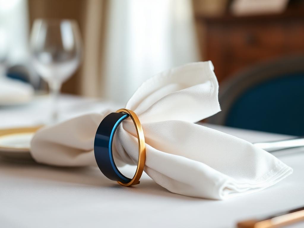 Servilleteros elegantes personalizados